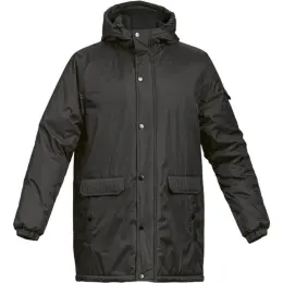 Padded Parka Jacket Black